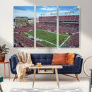 Florida Tampa Raymond James Stadium Wall Art Canvas Print -