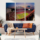NC State Wolfpack Football Team Print - Raleigh