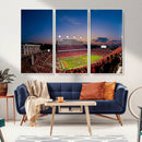 NC State Wolfpack Football Team Print - Raleigh