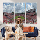 NC State Wolfpack Football Team Print Canvas- Raleigh