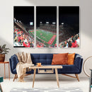 Houston Cougars Football Team Print - Houston TDECU Stadium