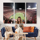 University of Louisville Cardinals Football Team Print -