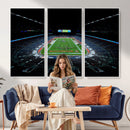 Denver Broncos Football Team Print Canvas- Denver Empower