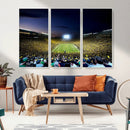 University of Michigan Wolverines Football Team Print - Ann by MyGreatCanvas | Canvas Wall Art Prints | Photo Prints & Wall Decor