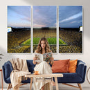University of Michigan Wolverines Football Team Print - Ann