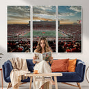 University of Nebraska Cornhuskers Football Team Print -