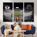 Penn State Beaver Stadium Canvas Wall Art - Nittany Lions