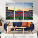 NC State Wolfpack Football Team Print Wall Art - Raleigh