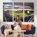 Duke University Blue Devils Football Team Print - Durham