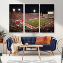 Indiana University Hoosiers Football Team Print Canvas - by MyGreatCanvas | Canvas Wall Art Prints | Photo Prints & Wall Decor