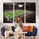 Miami Hurricanes Football Team Print Canvas- Miami Hard Rock