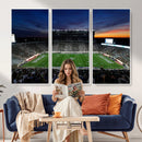 Michigan State Spartans Football Team Print - East Lansing