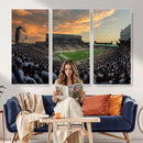 Michigan State Spartans Football Team Print - East Lansing