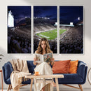 Michigan State Spartans Canvas, Framed Football Team Print -