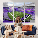 Northwestern University Wildcats Football Team Print -