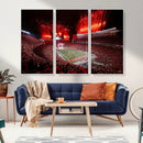Ohio State University Buckeyes Football Team Print - by MyGreatCanvas | Canvas Wall Art Prints | Photo Prints & Wall Decor