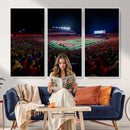 Rutgers Scarlet Knights Football Team Print - SHI Stadium,