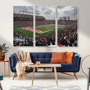 Rutgers Scarlet Knights Football Team Print - SHI Stadium, by MyGreatCanvas | Canvas Wall Art Prints | Photo Prints & Wall Decor