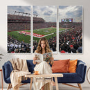 Rutgers Scarlet Knights Football Team Print - SHI Stadium,