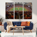 Syracuse University Orange Football Canvas Print, Football
