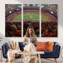 Syracuse University Orange Football Canvas Print, Football