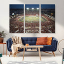 Texas Tech Red Raiders Football Team Print - Lubbock Jones by MyGreatCanvas | Canvas Wall Art Prints | Photo Prints & Wall Decor