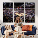 University of Nebraska Cornhuskers Basketball Team Print -