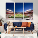 Rutgers Scarlet Knights Football Team Print - Piscataway SHI by MyGreatCanvas | Canvas Wall Art Prints | Photo Prints & Wall Decor