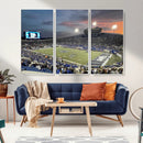 Memphis Tigers Football Team Print - Memphis Simmons Bank
