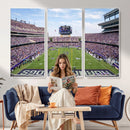 TCU Horned Frogs Football Team Print - Fort Worth Amon G.