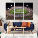 The University of Connecticut UCONN Huskies Football Team by MyGreatCanvas | Canvas Wall Art Prints | Photo Prints & Wall Decor