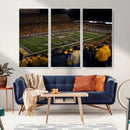 West Virginia Uni Mountaineers Football Team Print - Milan