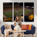 West Virginia Uni Mountaineers Football Team Print - Milan