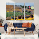 Puskar Stadium Canvas Print Wall Art - Morgantown Print -