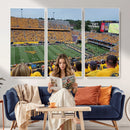 Puskar Stadium Canvas Print Wall Art - Morgantown Print -