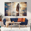 Jesus Walking on Water Wall Art | Ready to Hang Spiritual