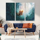 Powerful Jesus Canvas Print - Hand of Salvation,