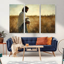 Jesus the Good Shepherd Wall Art Canvas Print -
