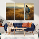 Jesus the Good Shepherd Wall Art Canvas Print -
