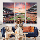 Oregon State Beavers Football Team Print - Corvallis Reser