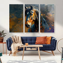 Abstract Horse Wall Art Canvas Print | Farmhouse Wall Decor by MyGreatCanvas | Canvas Wall Art Prints | Photo Prints & Wall Decor