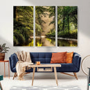 Forest Wall Art Print | River Landscape Wall Art | Perfect