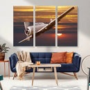 Old War Plane Wall Art Canvas Print by MyGreatCanvas | Canvas Wall Art Prints | Photo Prints & Wall Decor