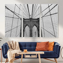 Large Brooklyn Bridge Wall Art Canvas Print