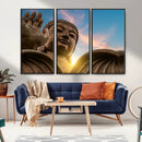 Buddha Statue and Daylight Wall Art, Buddha Statue Wall Art by MyGreatCanvas | Canvas Wall Art Prints | Photo Prints & Wall Decor