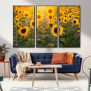 Sunflower Sunshine Wall Art Canvas Print by MyGreatCanvas | Canvas Wall Art Prints | Photo Prints & Wall Decor