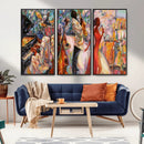 Abstract Afro American Jazz Canvas Wall Art | Music-Inspired by MyGreatCanvas | Canvas Wall Art Prints | Photo Prints & Wall Decor