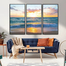 Coastal Wall Art - Vintage World Map Canvas Print with