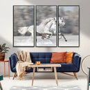 The White Horses Wall Art, Framed White Horses Wall Art