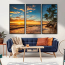 Sunset Wall Art Canvas Print